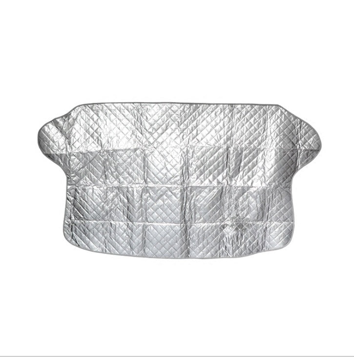 Car windshield snow cover