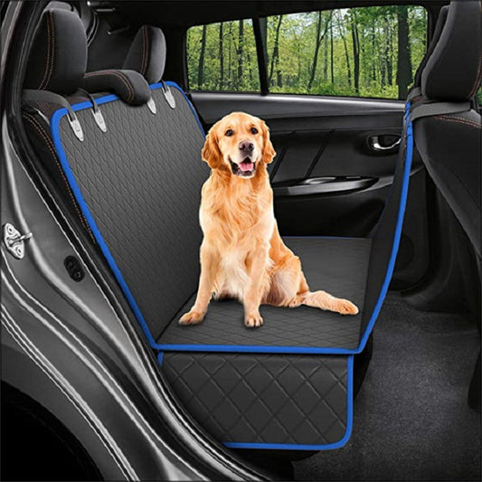 Dog Car Seat Cover With Zipper And Pocket For Travel